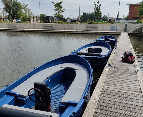 Nieuwe boten in Roosendaal